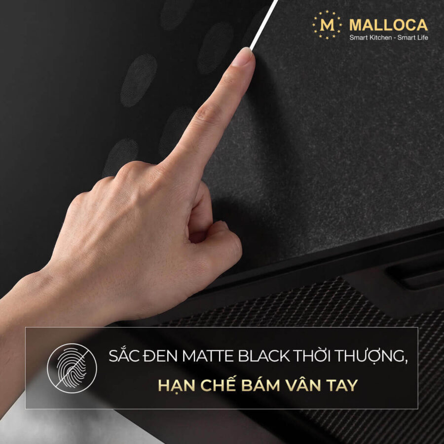 Alternative view of Máy hút mùi áp tường dạng chữ T Malloca VERTICAL MH900VTC