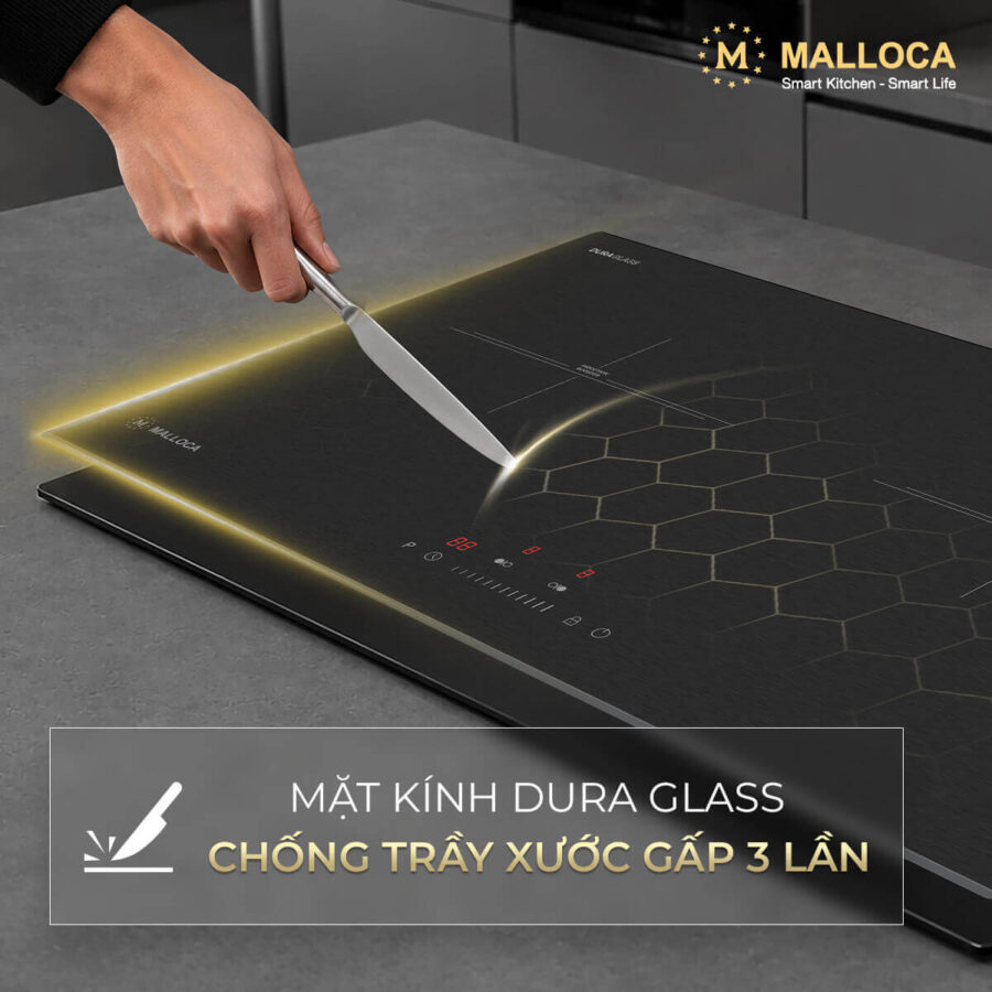 Bếp từ 2 vùng nấu Malloca MH732IN - Ảnh 3