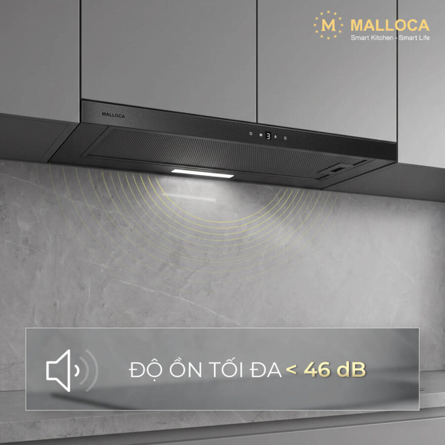 Máy hút mùi âm tủ dạng kéo Malloca MH800TC - Ảnh 4