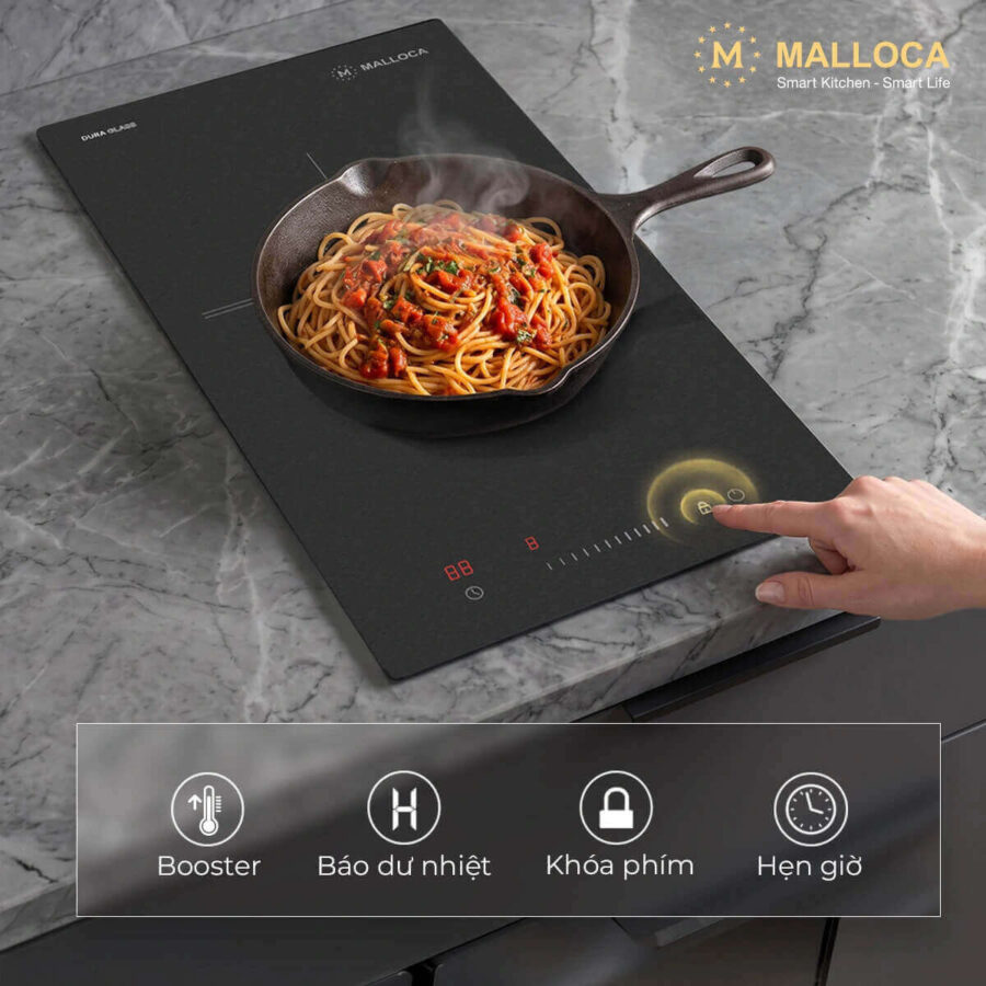 Bếp từ domino 1 vùng nấu Malloca MDI301 - Ảnh 5