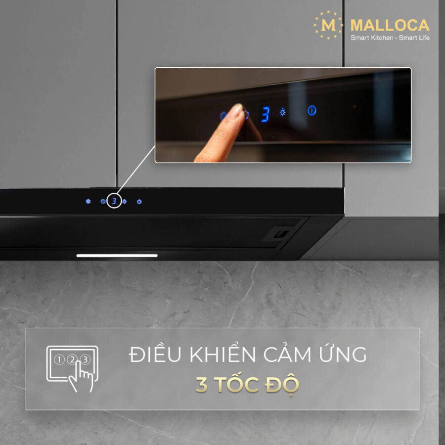 Máy hút mùi âm tủ dạng kéo MH70BTC - Ảnh 5