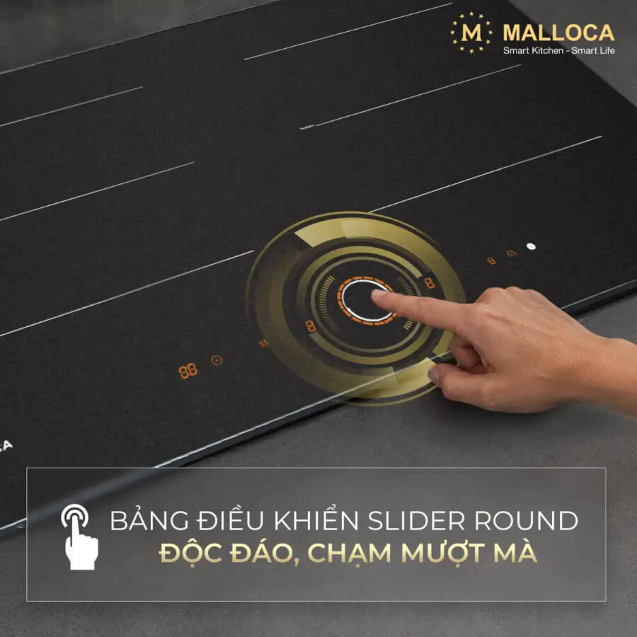 Bếp từ 2 vùng nấu Malloca MI7502ES - Ảnh 6