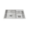 Chậu rửa chén 2 hố Inox 304 Malloca MS620T