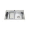Chậu rửa chén 2 hố Inox 304 Malloca MS8812