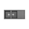 Chậu rửa chén đá Granite 2 hố Malloca TITANIUM K50073