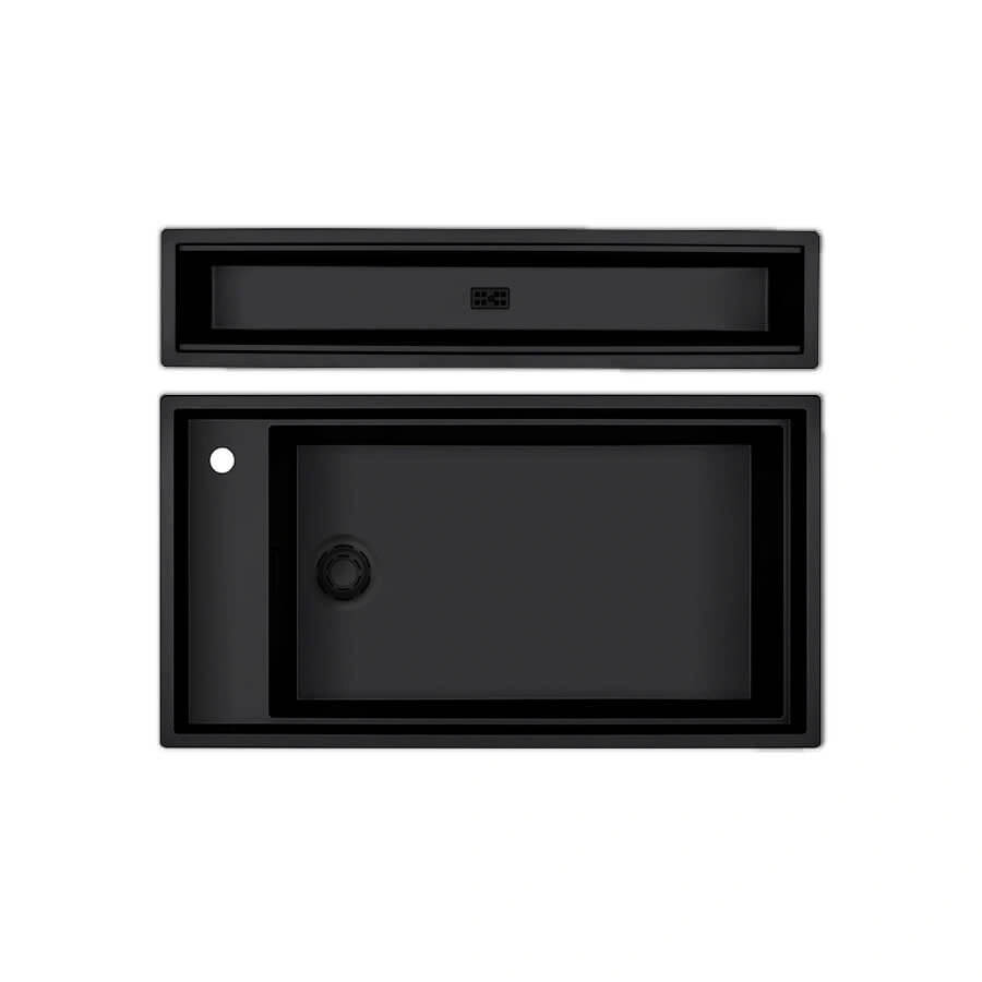 Chậu rửa chén đá Granite 1 hố Malloca MYSTK86SK86L