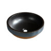 Chậu lavabo đặt bàn Kanly sứ hoa văn SU311