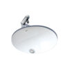 Chậu rửa mặt lavabo âm bàn INAX L-2293V/BW1