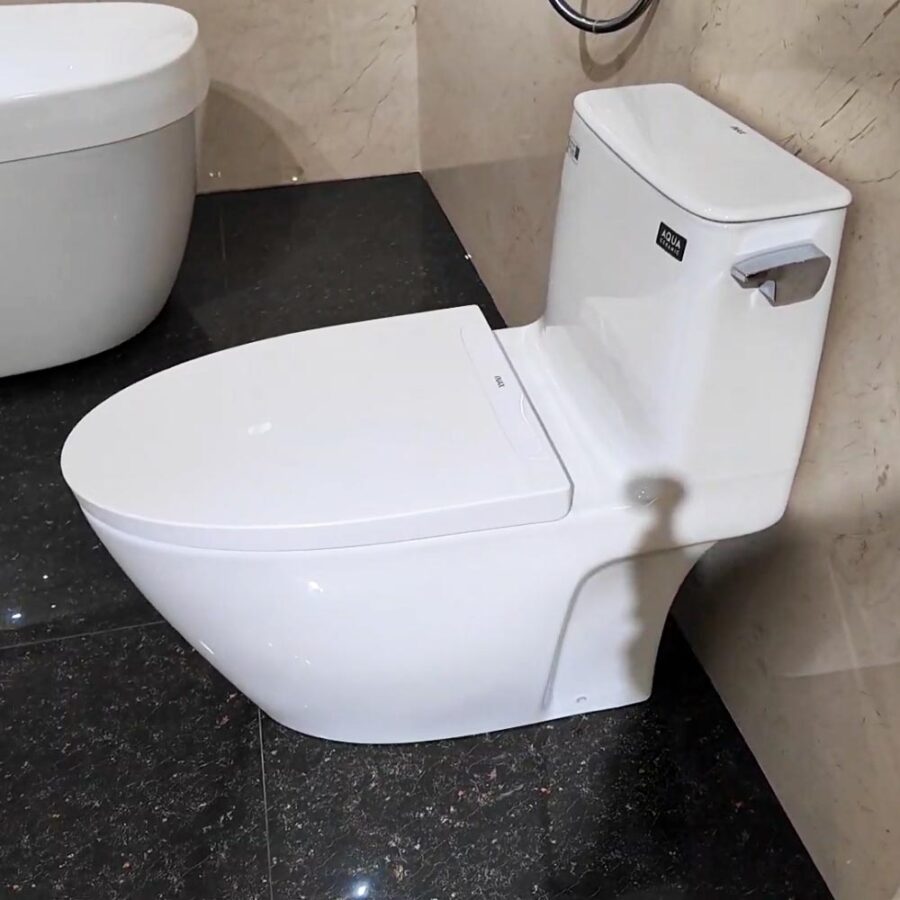 Bồn cầu 1 khối INAX AC-912VN (AC912VN) nắp đóng êm