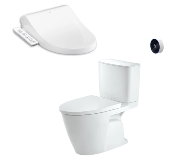 Bồn cầu 2 khối nắp điện tử INAX ACT-602 + CW-H17VN