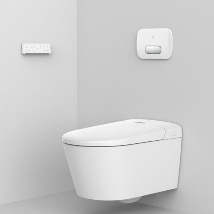 Bồn cầu American Standard WP-7391 treo tường điện tử Aero-Lite (WP7391) (1073919990) (103032BL00+103026SH00)
