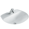 Chậu rửa mặt lavabo âm bàn INAX AL-2094V (AL2094V) (AL-2094VFC) men Aqua Ceramic