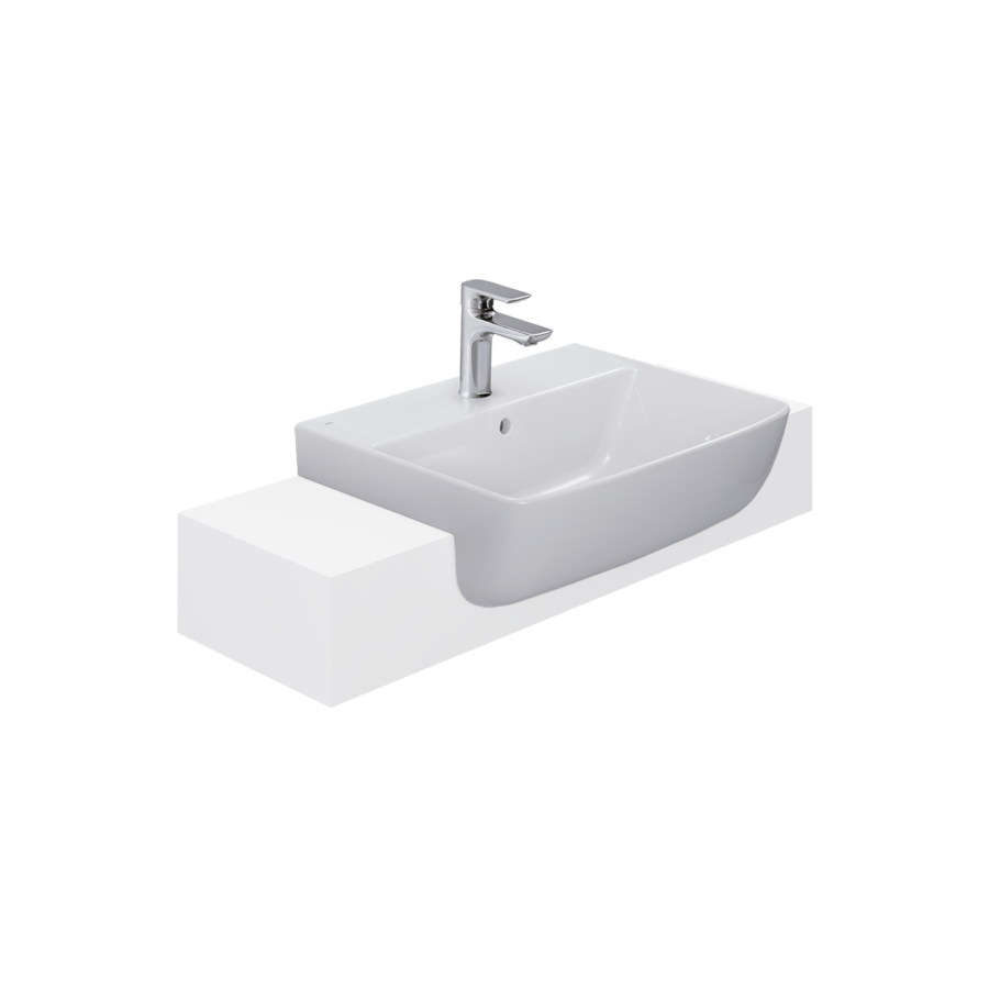 Chậu rửa INAX bán âm bàn AL-345V