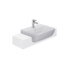 Chậu rửa INAX bán âm bàn AL-345V