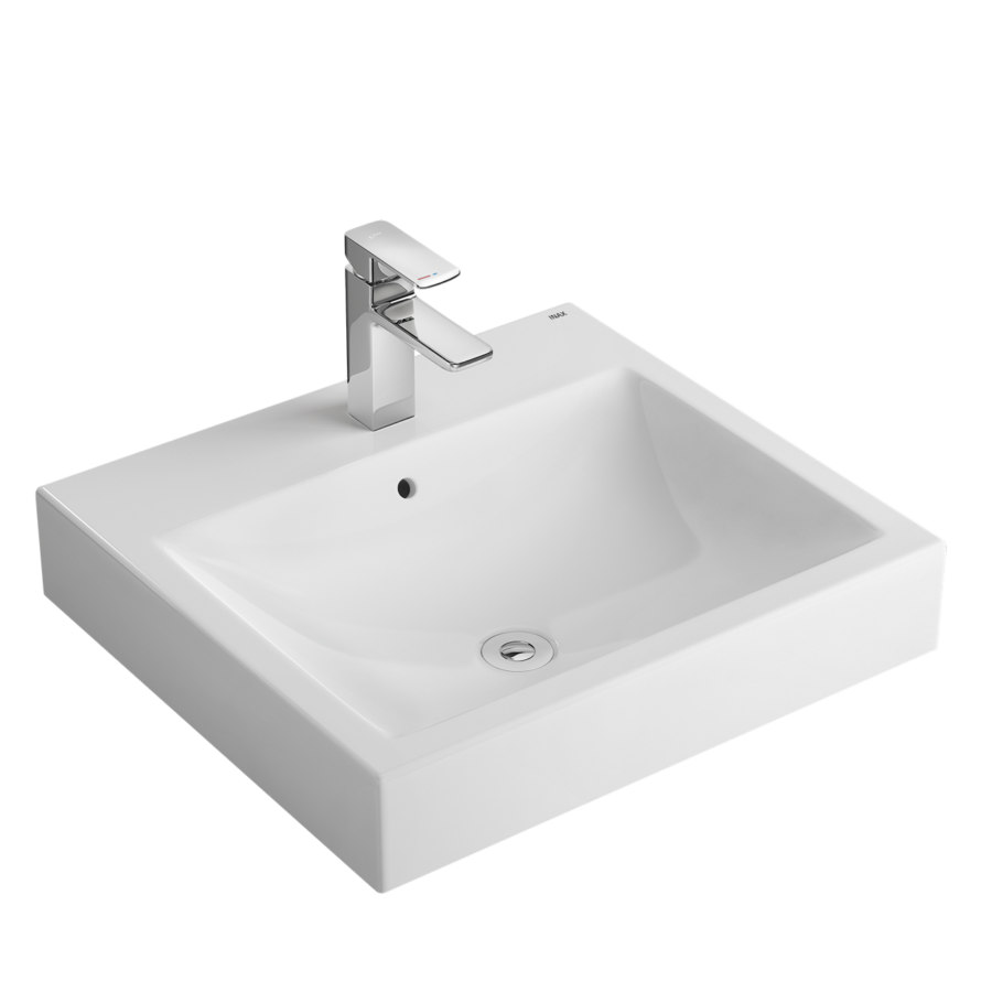 Chậu rửa lavabo đặt bàn INAX AL-536V (AL536V) (AL-536VFC) men Aqua Ceramic