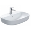 Chậu rửa lavabo đặt bàn NAX AL-652VGC 3 lỗ men Aqua Ceramic