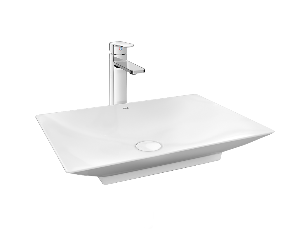 Chậu rửa lavabo đặt bàn INAX AL-S610V (ALS610V) men Aqua Ceramic