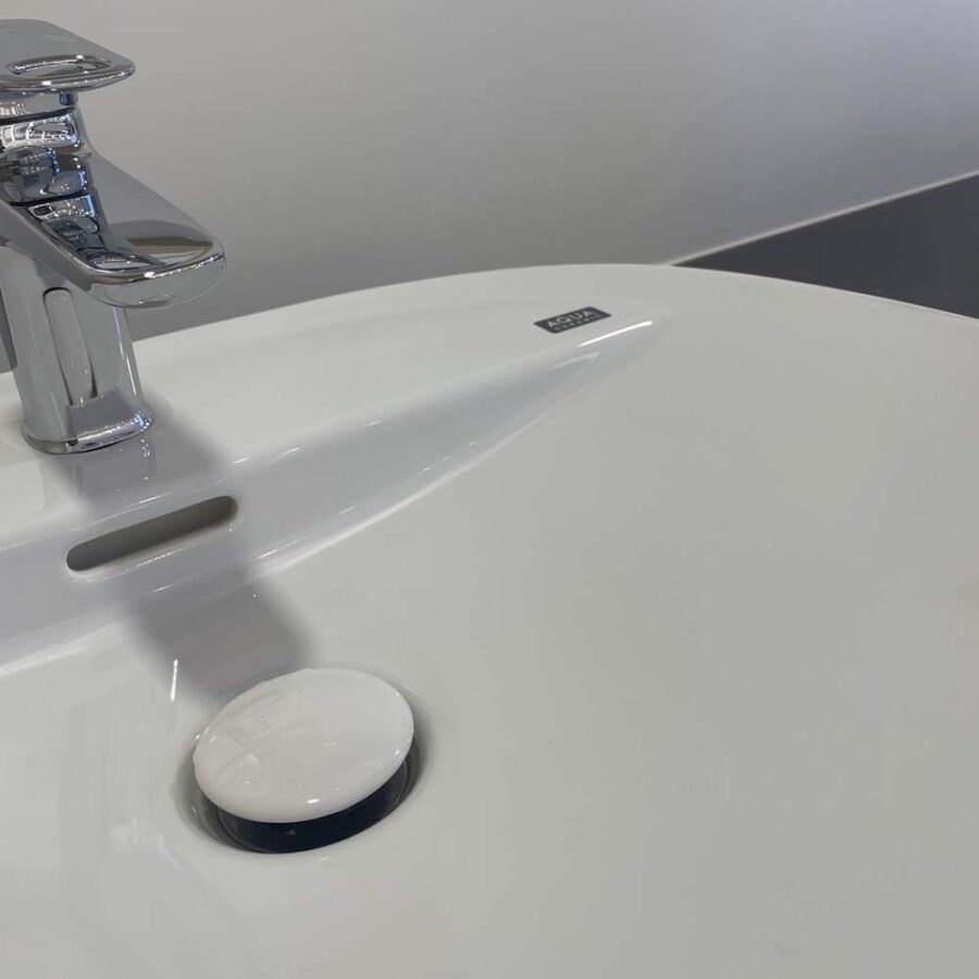 Chậu rửa lavabo đặt bàn INAX AL-S640V (ALS640V) (AL-S640VFC) men Aqua Ceramic