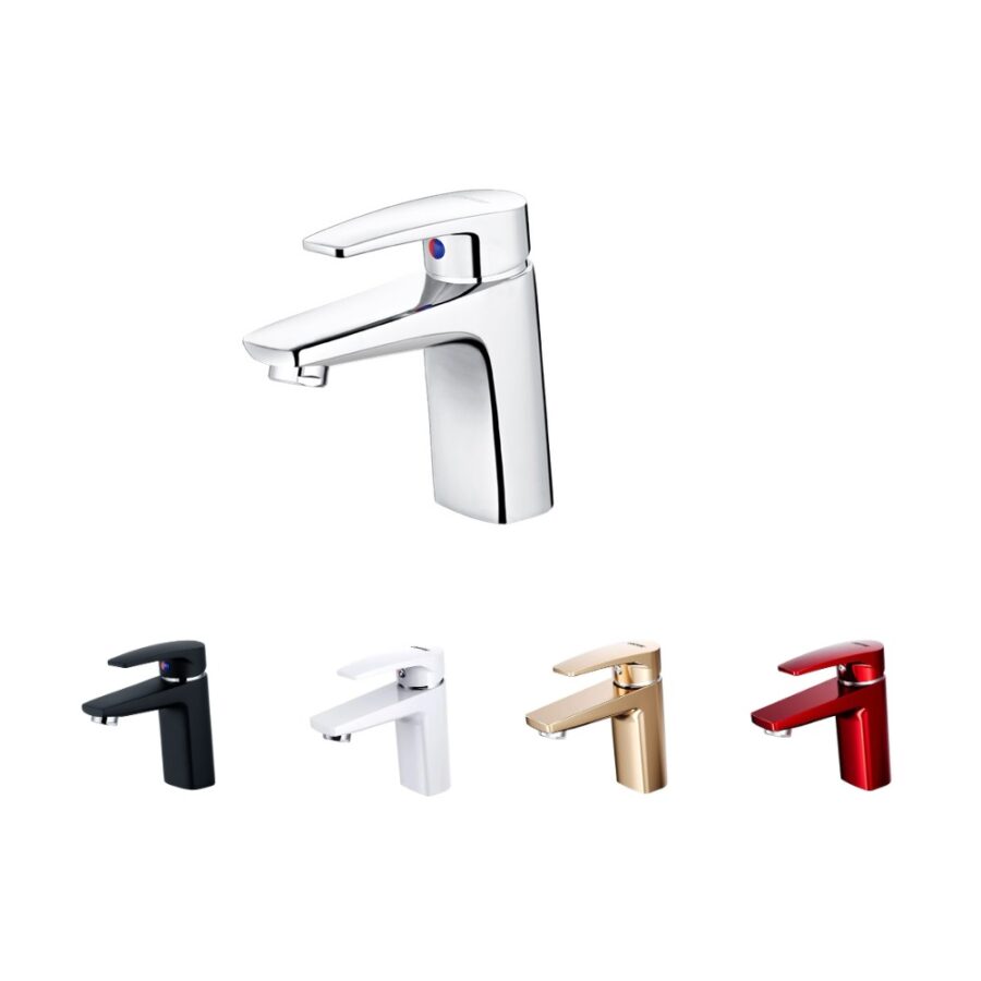 Vòi chậu lavabo nóng lạnh Caesar B390CU / CBU / CGU / CRU / CWU