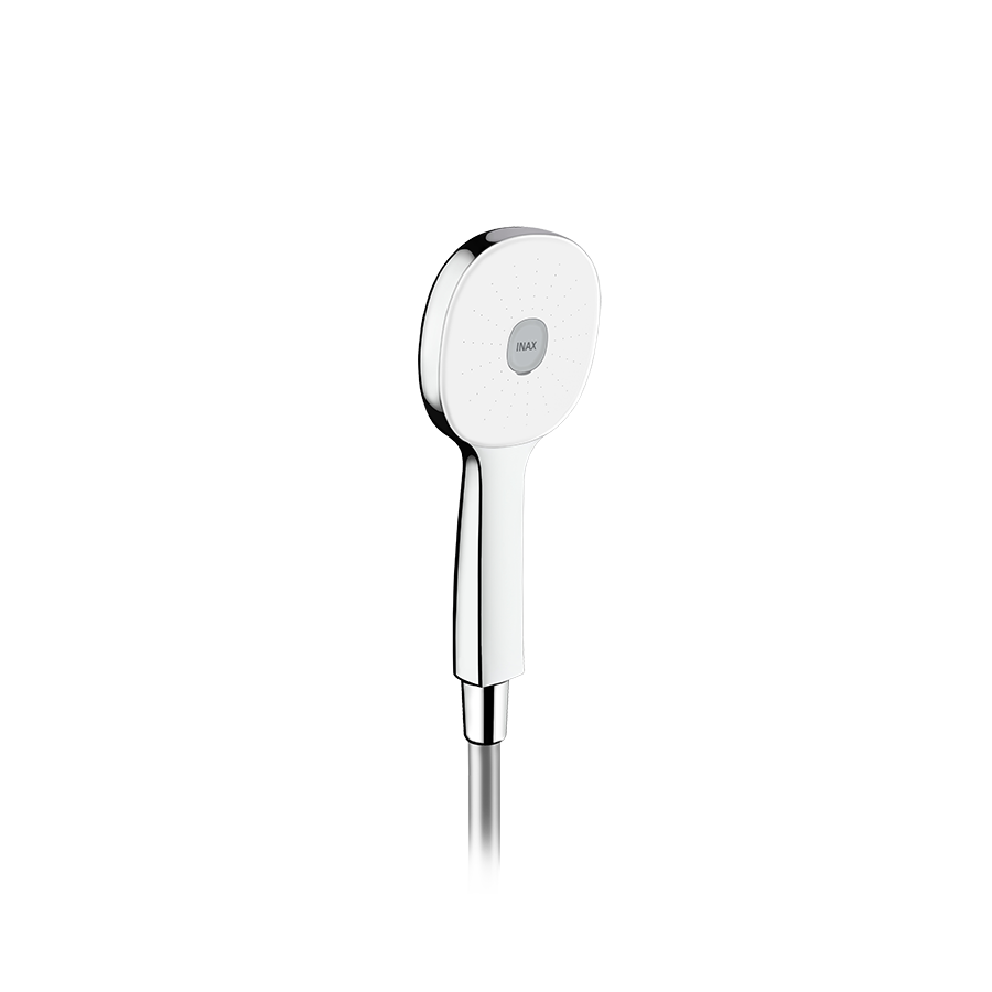 Tay sen tăng áp INAX BF-SC8 (BFSC8) (8C) màu trắng viền mạ Chrome