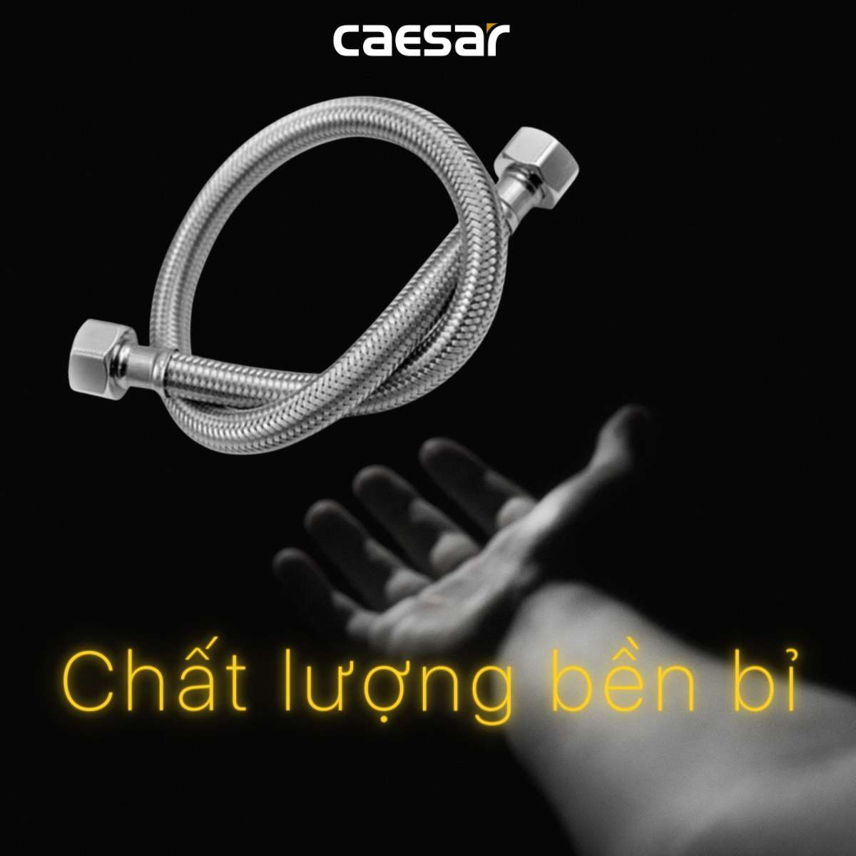 Dây cấp nước xi 40cm Caesar BF422