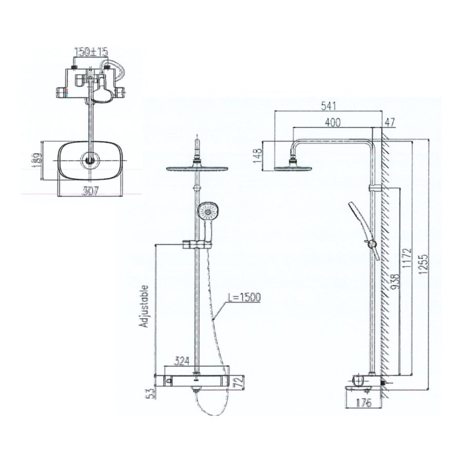 Sen tắm cây nhiệt độ INAX BFV-639T (BFV639T)