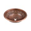 Chậu lavabo đặt bàn Kanly bằng đồng BL2522