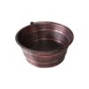 Chậu lavabo đặt bàn Kanly bằng đồng BL5122