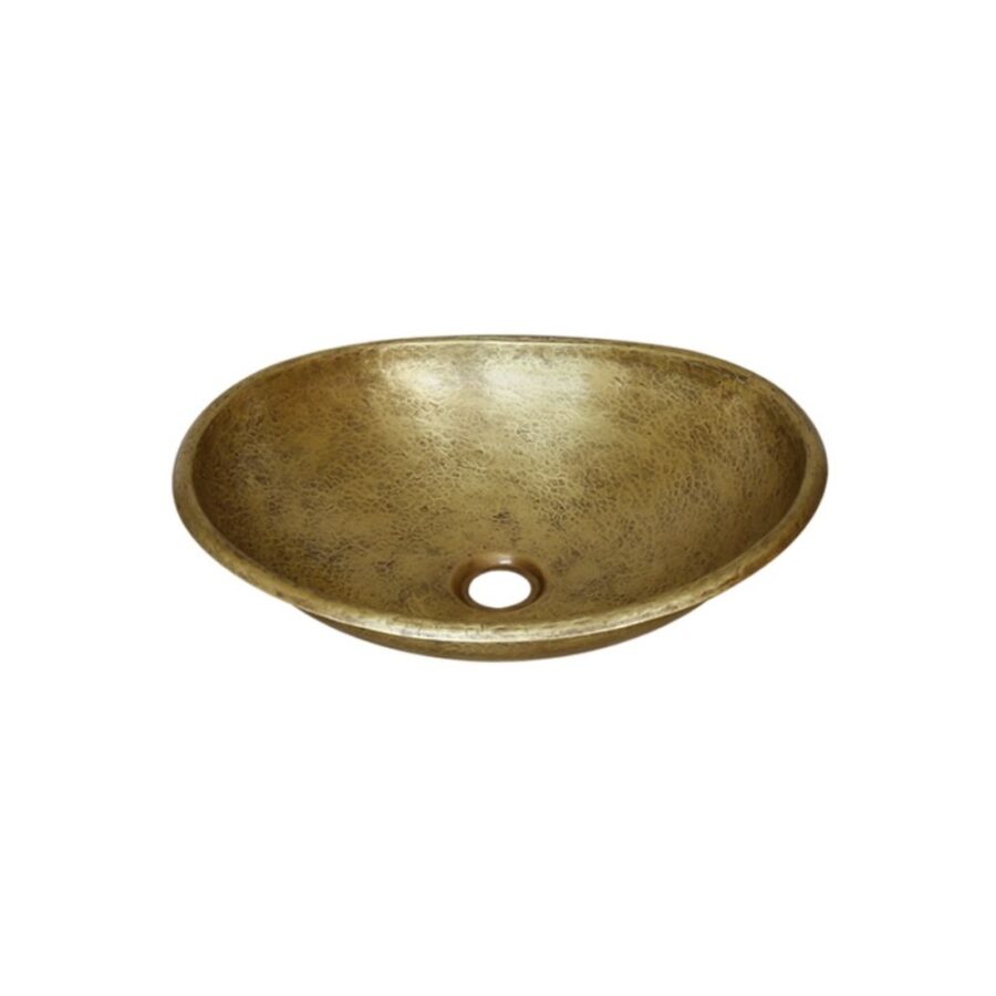 Chậu lavabo đặt bàn Kanly bằng đồng BL6011