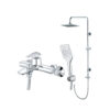 Bộ sen cây tắm đứng nóng lạnh Caesar BS124+S813C