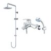 Bộ sen cây tắm đứng nóng lạnh Caesar BS125+S173C