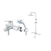 Bộ sen cây tắm đứng nóng lạnh Caesar BS127+S173C