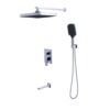Sen tắm âm tường nóng lạnh CAESAR BS659 3 đường nước