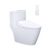 Bồn cầu 1 khối nắp điện tử Caesar C1363F+TAF710H