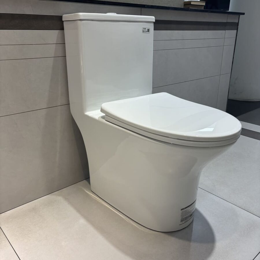 Bồn cầu 1 khối nắp êm Caesar C1391
