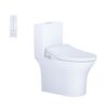 Bồn cầu 1 khối nắp điện tử Caesar C1391F+TAF512H