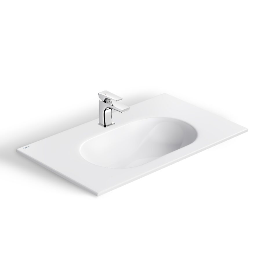 Chậu lavabo đặt bàn Viglacera CB69