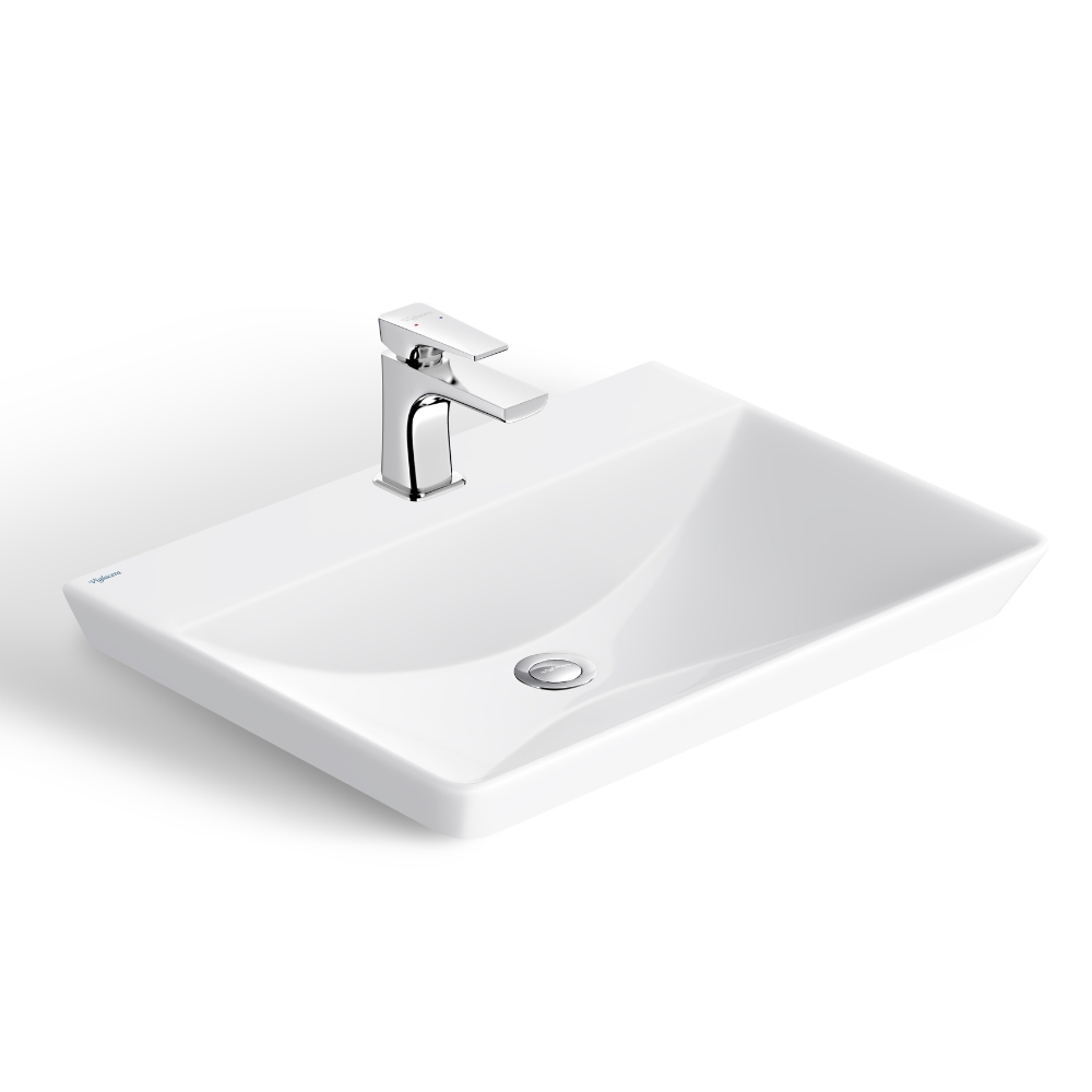 Chậu lavabo đặt bàn Viglacera CB70