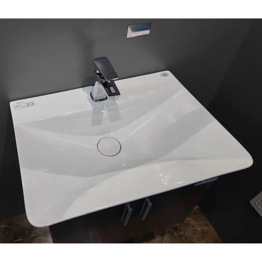 Chậu lavabo đặt bàn Viglacera CB70