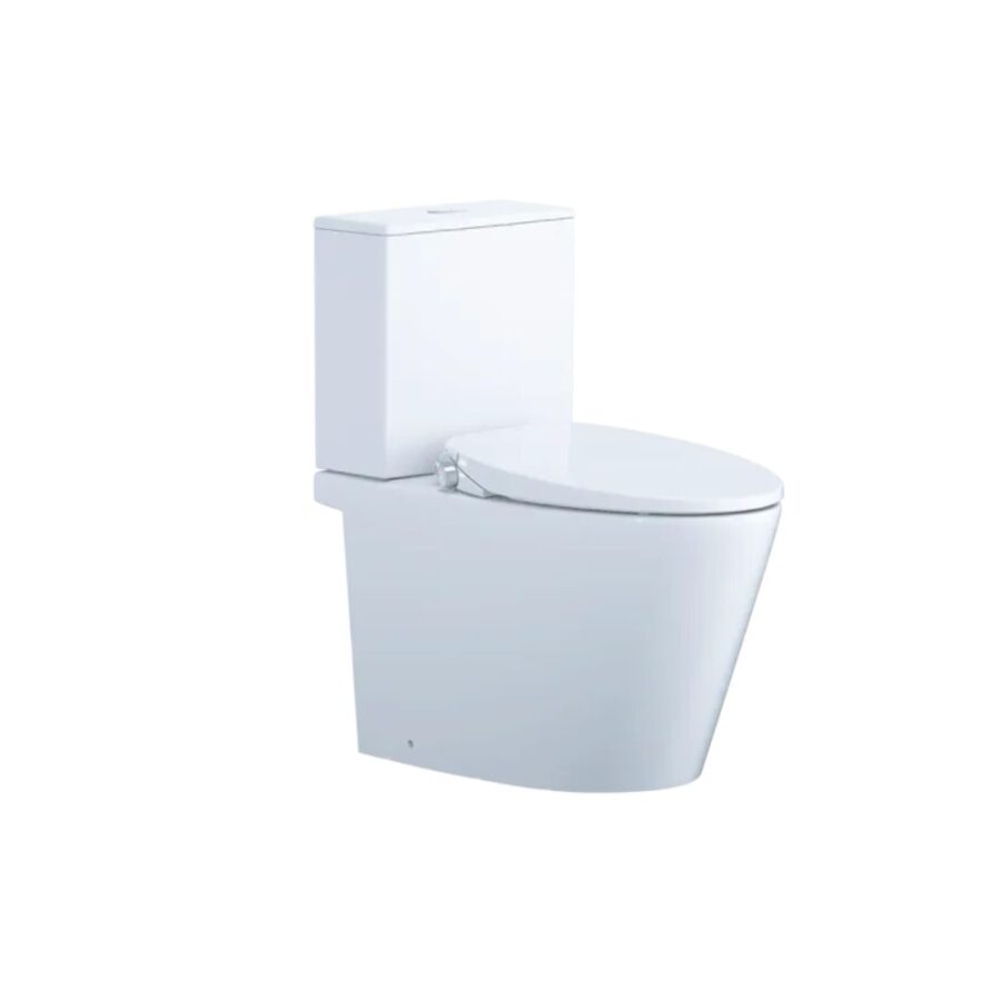 Bồn cầu 2 khối nắp rửa cơ Caesar CD1342 + TAF060