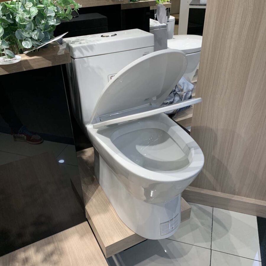 Bồn cầu 1 khối Caesar C1374 (CD1374) nắp đóng êm