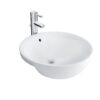 Chậu rửa mặt lavabo bán âm INAX AL-333V (AL333V) men Aqua Ceramic