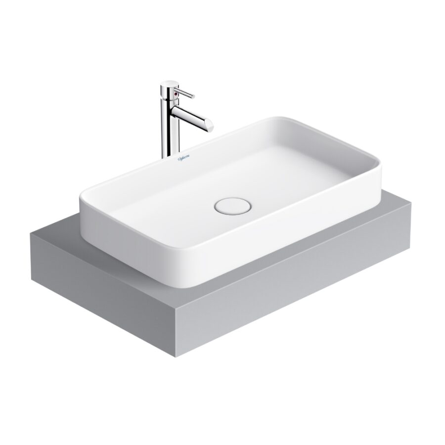 Chậu lavabo đặt bàn Viglacera CM01