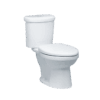 Bồn cầu 2 khối Caesar CTS1338 nắp êm