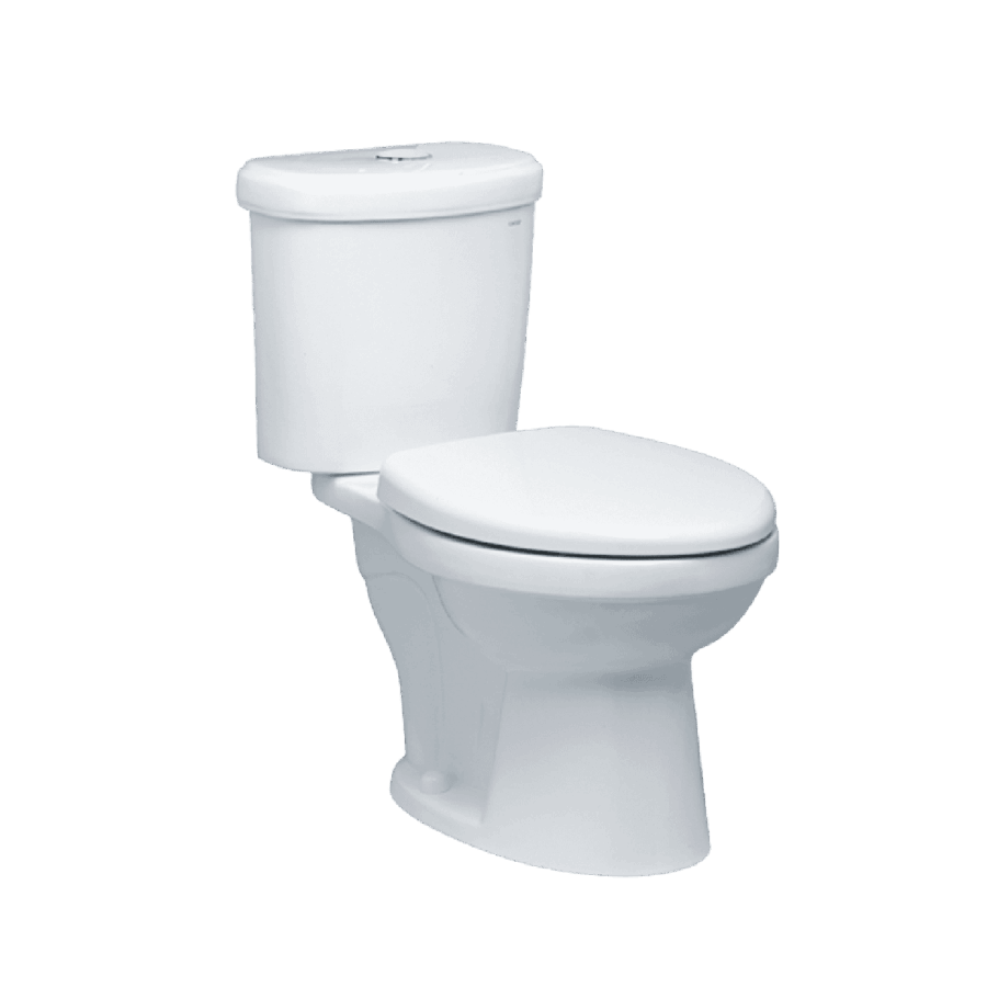 Bồn cầu 2 khối Caesar CTS1338 nắp êm