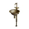 Bộ chậu lavabo Kanly treo tường bằng đồng DL2911B