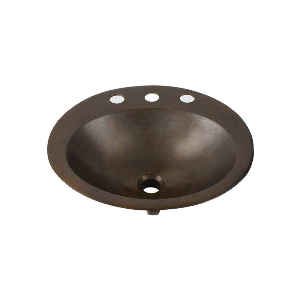 Chậu rửa lavabo dương vành Kanly bằng đồng DL6211