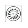 Phễu thoát sàn inox 304 9x9cm φ60 Caesar F2222