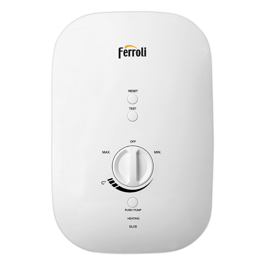 Máy nước nóng trực tiếp Ferroli Divo SSP bơm tăng áp