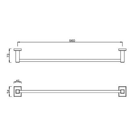 Thanh treo khăn American Standard FFAS0493 Concept Square